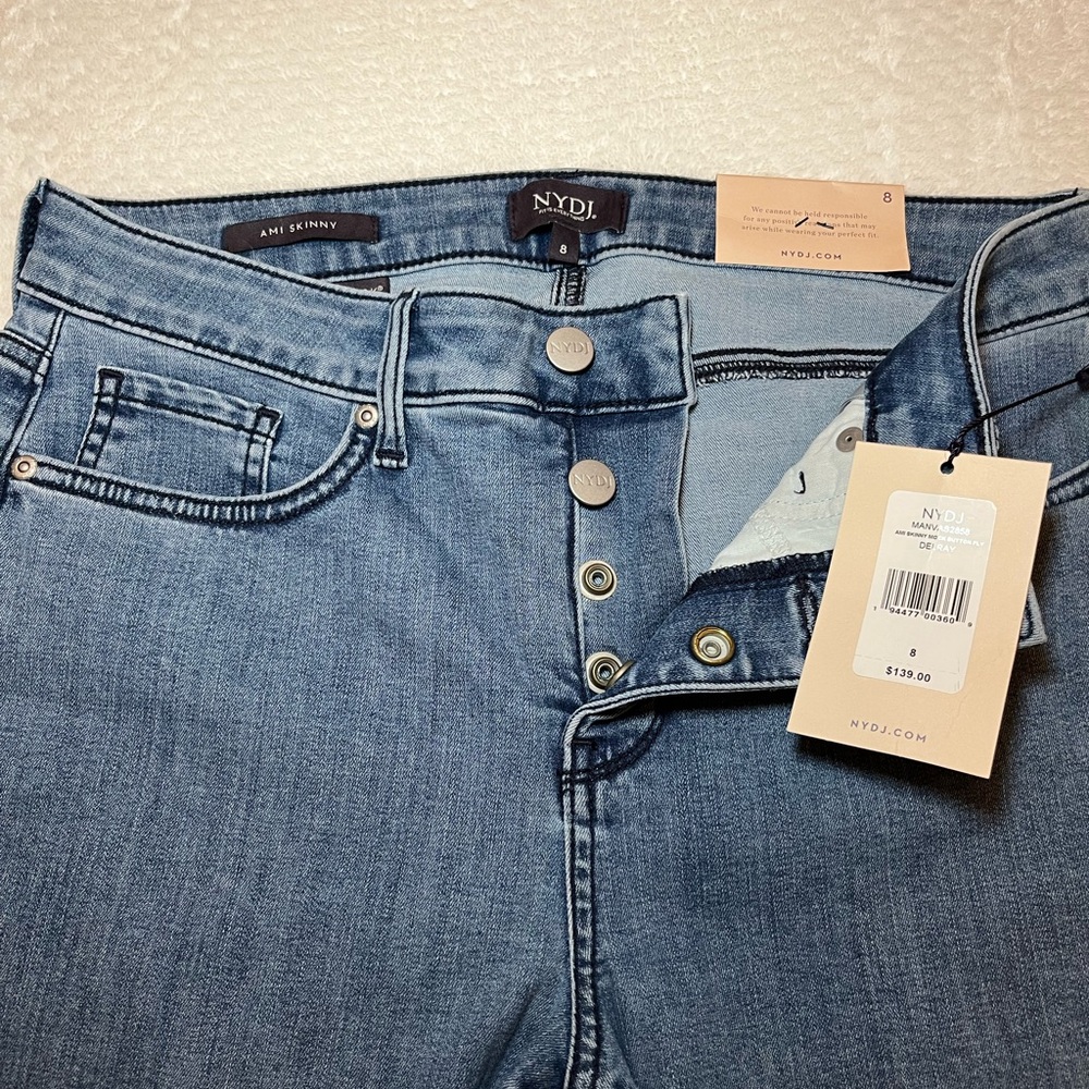 NYDJ Women's Classic Blue Jeans - Picture 2 of 6